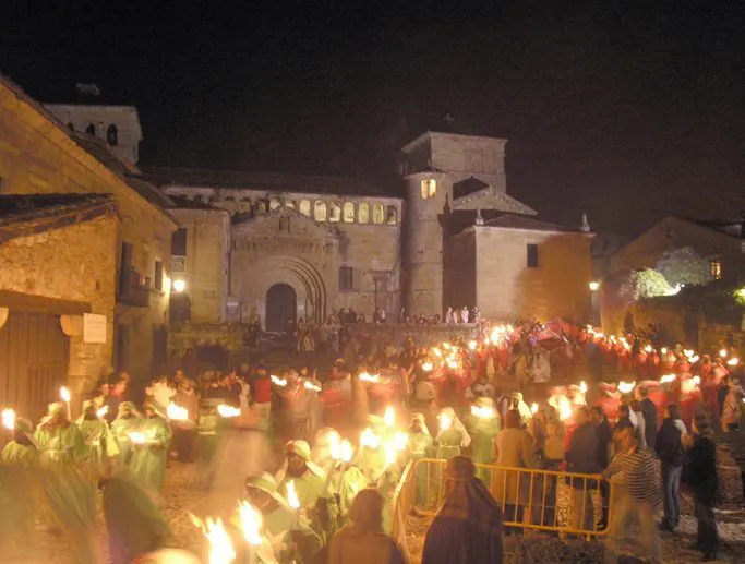 Santillana del Mar en navidad