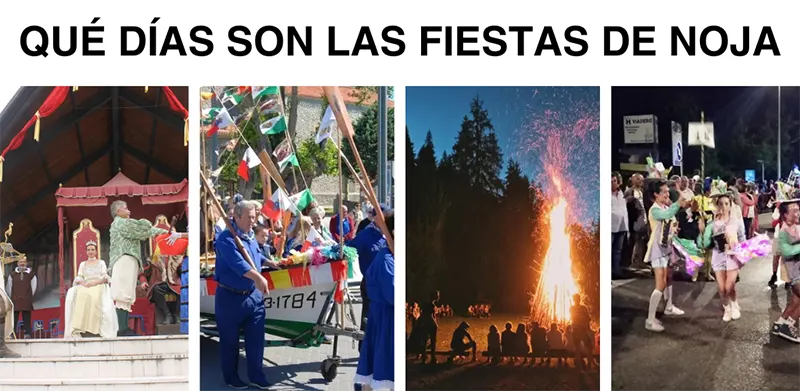 Qué días son las fiestas de Noja