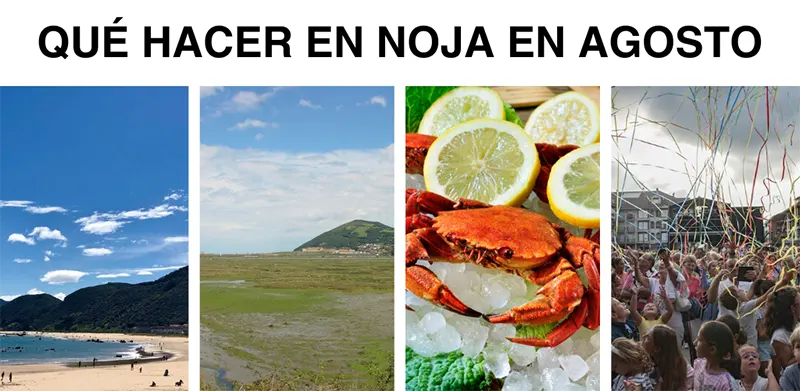 Qué hacer en Noja en agosto
